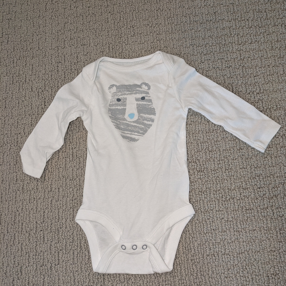 0-3 Long sleeve Onesie Boys - Picture 6 of 7